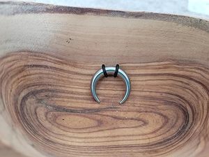 Anneaux de septum en titane F136, pinces coniques, anneaux en forme de C, croissant, pour septum nasal, Buffalo Stretcher, dilatateurs <span class=keywords><strong>d</strong></span>'oreille, calibres de piercing 10mm - Product Image 5