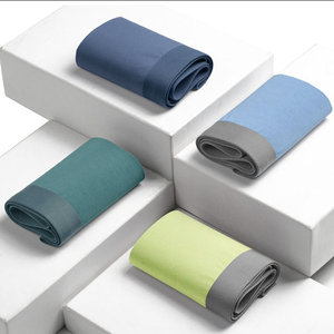 Logotipo personalizado diseñador hombres ropa interior breve venta al por mayor Trunk Boxer Micro Modal transpirable calzoncillos sin costuras para los hombres de alta calidad - Product Image 2