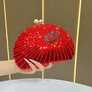 Trendy pearl <b>Wedding</b> Party <b>Clutch</b> Purse elegant Women's Tote bags Luxury Crystal evening bags single-shoulder crossbody bags - Product Image 4