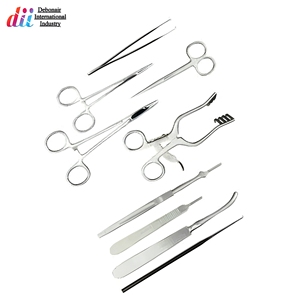 Ensemble d'instruments de chirurgie plastique de qualité supérieure, outils chirurgicaux multi-usages en acier inoxydable, fournisseur en gros - Product Image 2