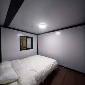 Edificios Comerciales Prefabricados, Contenedor Plegable, Hotel, Casa, Villa de Playa, Vivienda de Lujo, Estructura de Acero de 20 Pies, Diseño Moderno - Product Image 5