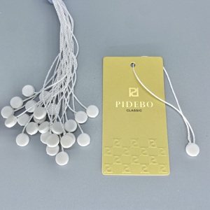 Fabbrica Custom di lusso goffratura hangtag <span class=keywords><strong>per</strong></span> abbigliamento scarpe borse carta cartoncino appeso etichetta con stringa - Product Image 5