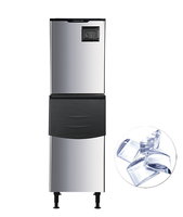 Machine à glace en forme de croissant commerciale 280kg/24h personnalisée en usine de Linsky