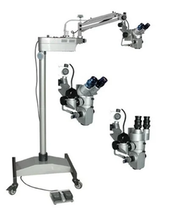 Microscope opératoire dentaire inclinable Tarun Enterprises avec éclairage LED, construction métallique, système optique réglable, haute performance - Product Image 3