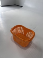 Paniers de courses en plastique portables de grande capacité personnalisables pour supermarchés