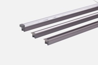 Éclairage linéaire encastré pour armoire à LED avec diffuseur en plastique, construction en aluminium dimmable pour l'éclairage des meubles de maison YB1019-22