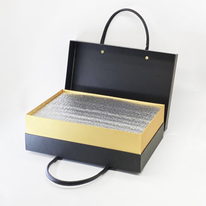 Chaîne du froid personnalisée Wagyu Solution de livraison gratuite sans souci Boîte en papier isolée réfrigérée pliable pour l'expédition de fruits de mer de boeuf froid - Product Image 3