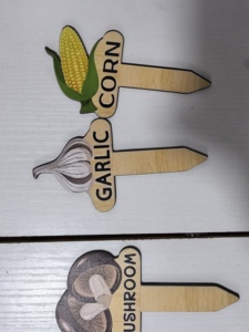 15 étiquettes de type T pour l'identification des plantes potagères dans les pots, serres, fermes, identificateurs de plantes en bois naturel - Product Image 1
