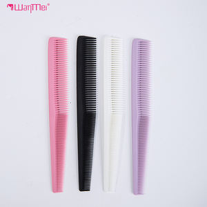 Peigne à cheveux professionnel Wanmei, peigne à cheveux en plastique double face, peigne de coiffure pour hommes, peigne de <span class=keywords><strong>coupe</strong></span> de cheveux pour barbier, peigne de coiffure - Product Image 6