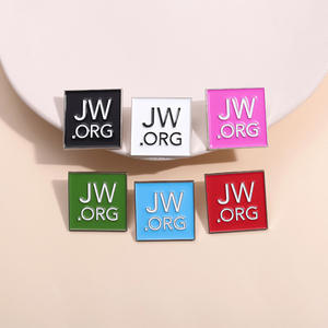 Variasi Warna Beragam JW Org Pins Soft Enamel JW.org Pin Kerah Logam Tersedia - Product Image 2