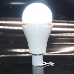 Y3215 E27 15 Wát LED Khẩn Cấp Bulb Ánh Sáng 2 Cái Pin Lithium Có Thể Thay Thế + Drive Xách Tay Sạc Lại Khẩn Cấp Ánh Sáng Với Móc - Product Image 5