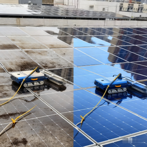 Robot de nettoyage de panneaux photovoltaïques 24V à couple élevé, moteur à réduction externe sans balais planétaire 4250, vitesse avant et arrière - Product Image 2