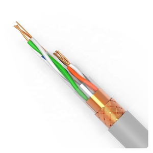 China <span class=keywords><strong>Hs</strong></span> <span class=keywords><strong>Code</strong></span> Cat6a Cat6 Snelle Ethernet Afgeschermde Kabel Communicatiekabels - Product Image 1