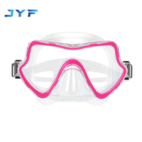 Masque de plongée sous-marine JYF de bonne qualité, plus confortable, masque de plongée profonde, lunettes de plongée