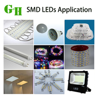 Diodo LED SMD 2835 de Agencia China, Chip de Buena Calidad, 9V 18V 36V 1W 6000K para Bombilla LED