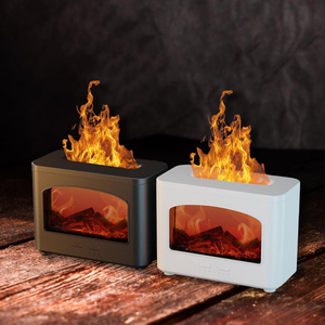 Mô phỏng lò sưởi hương liệu tạo độ ẩm ngọn lửa cầm tay mini hương thơm khuếch tán USB powered xe khách sạn sử dụng dưỡng ẩm da làm giảm - Product Image 1