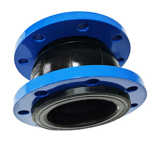 Chine Fabrication Bride Connecteur Souple Amortisseur Joints <span class=keywords><strong>De</strong></span> Dilatation En Caoutchouc Double Boule <span class=keywords><strong>Soufflet</strong></span> Flexible Connect - Product Image 3