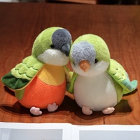 Produk Terlaris Mainan Boneka Grosir Serbaguna Kawaii dan Cantik Mainan Burung Beo 25cm Boneka Lembut untuk Anak