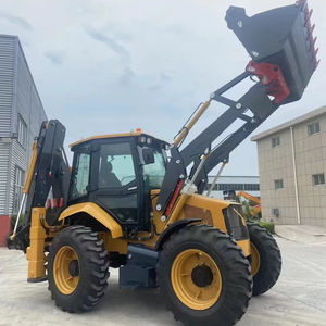 Diesel <span class=keywords><strong>CE</strong></span> Epa mesin besar <span class=keywords><strong>Mini</strong></span> retroexpladora traktor pertanian Backhoe Excavator <span class=keywords><strong>Loader</strong></span> 4x4 Backhoe pengiriman gratis - Product Image 2