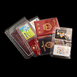 <span class=keywords><strong>Classeur</strong></span> A6 poches à rabat en <span class=keywords><strong>plastique</strong></span> <span class=keywords><strong>pochette</strong></span> étanche en pvc <span class=keywords><strong>classeur</strong></span> transparent de qualité supérieure pour les protecteurs organiser les photos cartes factures - Product Image 4