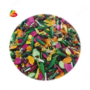 Food Products Whole Sale Supply Fruit & Vegetable Snacks Dehydrated Fruits And Vegetables Snacks Vacuum Dried Vegetable