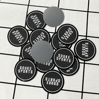 Patchs thermocollants en silicone surélevé lavables pour vêtements, logo 3D, autocollant de transfert en vinyle, impression personnalisée pour T-shirt, mode