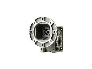 Réducteur de vitesse hélicoïdal-hypoid TKM090C, couple 500 N.m, vitesse de sortie 4,8~29 tr/min, bride d'entrée 90B5, réduction en trois étapes 50-300K - Product Image 1