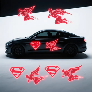 Hot Selling Custom PVC Vehicle Sticker Magnetic Reflective <b>Car</b> <b>Decals</b> Magnet Sign Bumper Sticker - Product Image 2