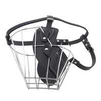 Muselière pour chien en fil métallique, accessoires pour animaux de compagnie, muselière pour chien, anti-aboiement, grand chien, pitbull, bull terrier, anti-morsure