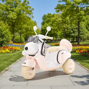 <span class=keywords><strong>Moto</strong></span> Elettrica a Tre Ruote per Bambini con Batteria, Design Cartoon, Ruote in Plastica Rinforzata, Produzione di Fabbrica - Product Image 2