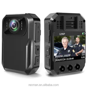 HD 1296P Digital Video Recorder Camera Body For Cop Law Enforcement Equipment Night Vision Wearable Body Worn Camera GPS