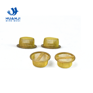 Capuchon filtrant en maille de laiton avec bride, filtre à coupelle personnalisé pour l'entrée de pompe, filtration eau, carburant, huile, OEM - Product Image 4