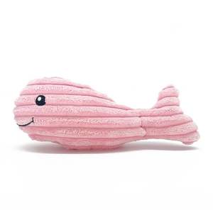 Üretici Pet peluş dolması okyanus balina Pomfret balina şekilli oyuncaklar sert çiğnemek interaktif gıcırtılı köpek oyuncaklar - Product Image 3