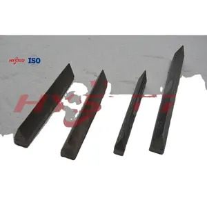 Bi-metallic 63HRC ASTM White Iron Cane Knife Edges cast iron straight edge