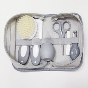 Kit de herramientas de cuidado <span class=keywords><strong>para</strong></span> <span class=keywords><strong>bebés</strong></span>, bolsa de almacenamiento portátil, cepillo <span class=keywords><strong>para</strong></span> <span class=keywords><strong>bebés</strong></span>, peine redondo, cortauñas seguro, tijeras, <span class=keywords><strong>lima</strong></span> de uñas <span class=keywords><strong>para</strong></span> <span class=keywords><strong>recién</strong></span> <span class=keywords><strong>nacidos</strong></span> - Product Image 2
