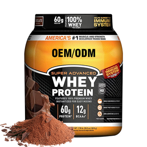 Venta al por Mayor de Proteína de Suero de Leche Aislada en Polvo, Marca Privada OEM, Certificación HALAL, 50g+ de Proteína para Adultos, No Apto para Embarazadas - Product Image 1