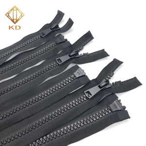 <span class=keywords><strong>Fermeture</strong></span> éclair personnalisable, résine plastique, <span class=keywords><strong>Double</strong></span> extrémité, imperméable - Product Image 1