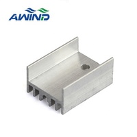 Radiateurs miniatures en fonte sous pression, dissipateur de chaleur en cuivre, module de dissipateur de chaleur pour transistors, dissipateur de chaleur TO220