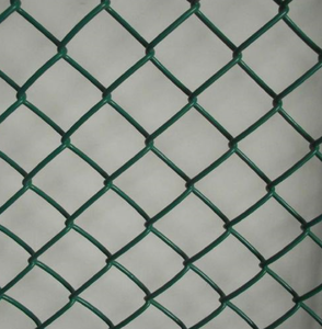 Black Crimped Chain Link Wire <b>Mesh</b> Square Hole Fence Outdoor Security Barrier - Product Image 5
