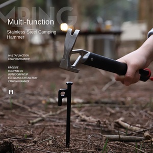 Leaftour Multi-use Camping <b>Hammer</b> Lightweight Aluminum for Outdoor Survival Gear and Emergency Preparedness - Product Image 4