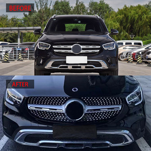 Grille Mercedes-Benz pour GLC X253 Dynamic Edition 2020-2022, pièce de rechange pour pare-chocs avant en ABS - Product Image 2
