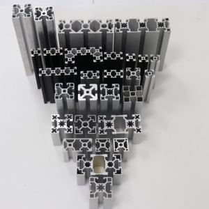 6061 6063 4040 4080 profilo di alluminio resistente leggero della scanalatura di industriale v t degli accessori di profilo della struttura della lega di alluminio - Product Image 2