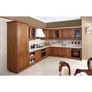 Good Quality Exquisite Solid Wood Open Modern Kitchen Cabinet kitchen+cabinets kitchen furniture bathroom cabinet