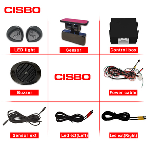 CISBO DIY BSM BSA Système de détection d'angle mort Pare-brise ou numéro plaqué monté - Product Image 4