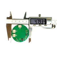 Hengyao DC12V modul Sensor sentuh kapasitif melingkar papan kayu LED Sensor sentuh saklar peredup