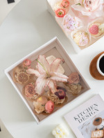 Boîte à 5 cupcakes pour la Saint-Valentin, emballage de dessert pour le goûter de 4/5 pouces, boîte d'emballage pour gâteau de pique-nique