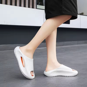 Sandal Sneaker Musim Panas Baru untuk Wanita Pria, Sol Tebal Platform, Sandal Eva Lunak Berongga Unisex, Sandal Olahraga Kasual, Sepatu Pantai - Product Image 2
