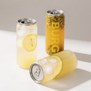 BSBH Großhandel Haustier Plastik dosen Transparente Haustier Getränkedosen Mit Deckel Flasche Versiegelung Maschine Benutzer definiertes Logo Haustier Dosen für Getränke - Product Image 2