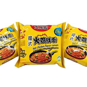 Fideos Instantáneos Secos con Sabor a Pollo Picante Coreano Halal al por Mayor, OEM/ODM, Etiqueta Privada Personalizada - Product Image 4