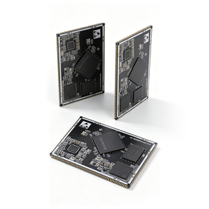 บอร์ดอุตสาหกรรม AIoT Rockchip Quad-Core RK3568 ขนาด 65x47 มม. แบบหลายชั้น ขนาดกะทัดรัดพิเศษ วัสดุ FR-4 แผงวงจรพิมพ์ PCB หนา 0.6-1.6 มม. - Product Image 4